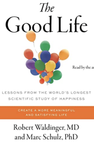 Jacket cover from The Good Life with balloons floating skyward